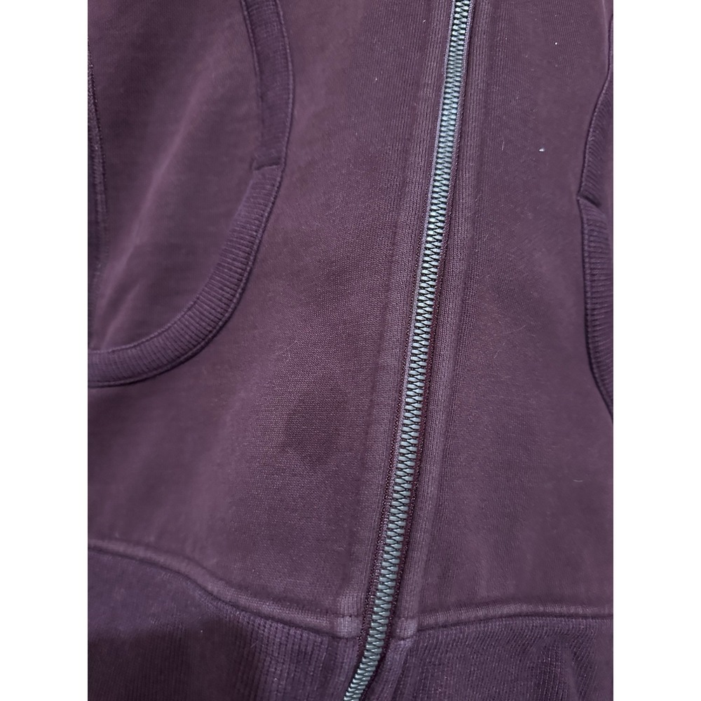 Lululemon Women's Scuba Hoodie Maroon‎ Zip Up Jacket Athleisure Size Small - Picture 5 of 5